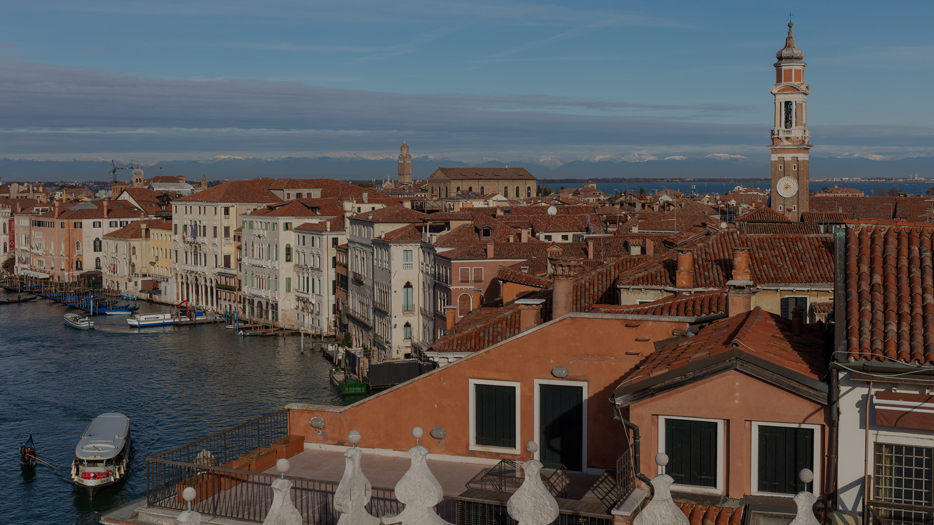Panoramic view of Venice